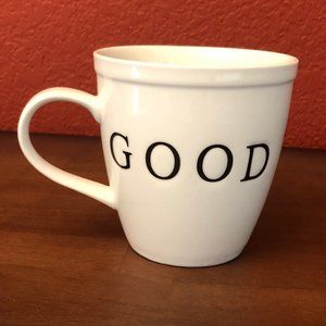Good Morning large Mug -- like new. World Market brand